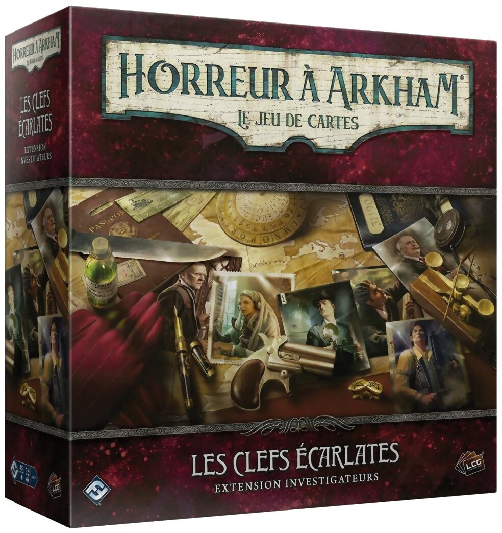 Horreur à Arkham JCE - Les Clefs Écarlates - Extension Investigateurs