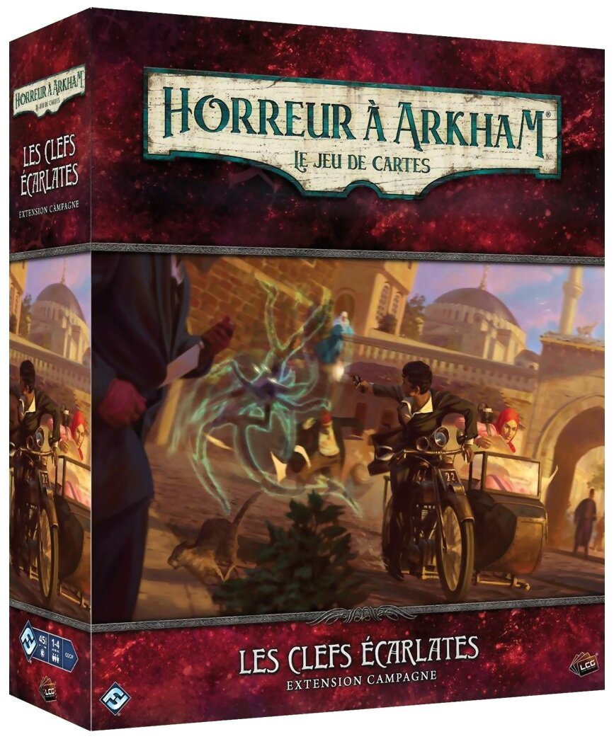 Horreur à Arkham JCE - Les Clefs Écarlates - Extension Campagne