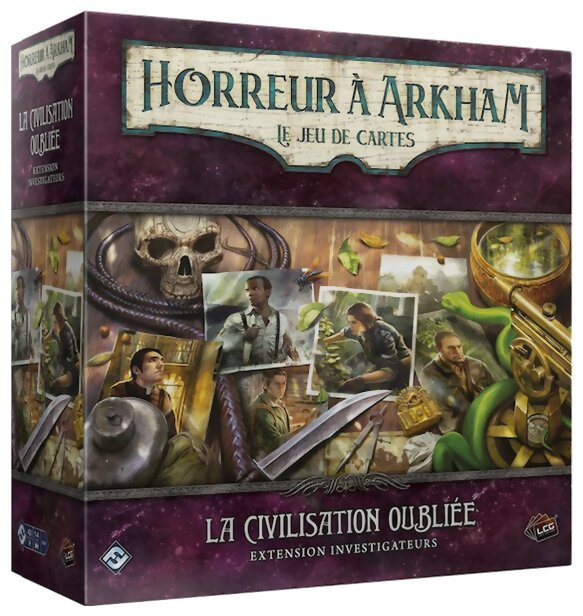 Horreur à Arkham JCE - La Civilisation Oubliée - Extension Investigateurs