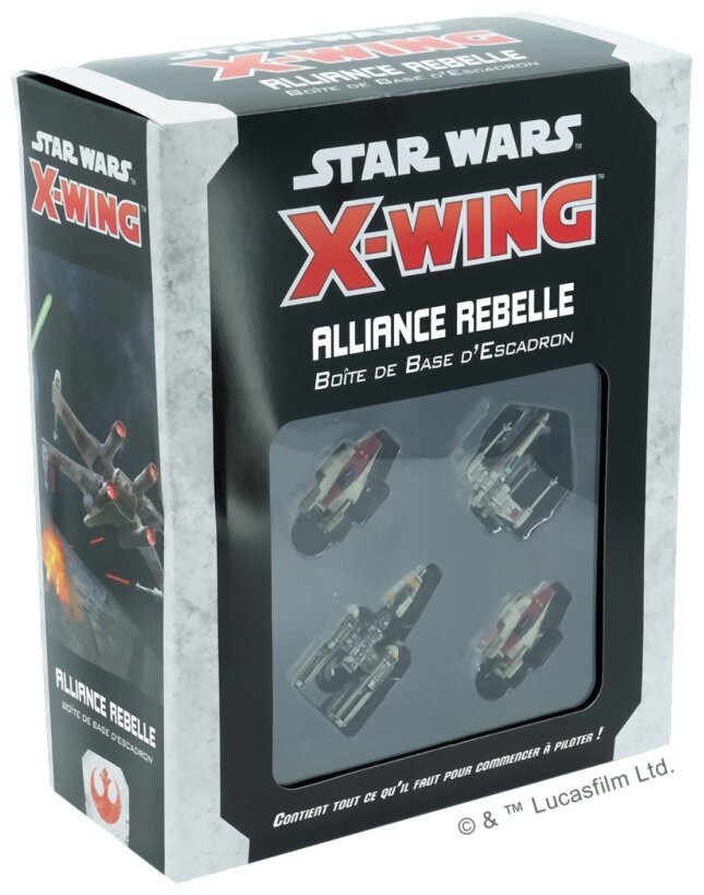X-Wing 2.0 - Alliance Rebelle - Star Wars - Boîte de base d'Escadron