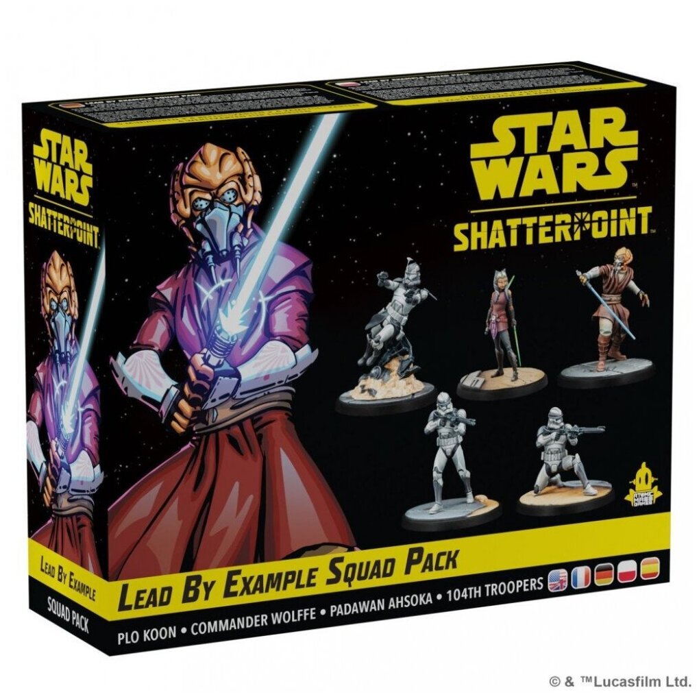 Star Wars Shatterpoint - Lead By Example - Pack D'escouade