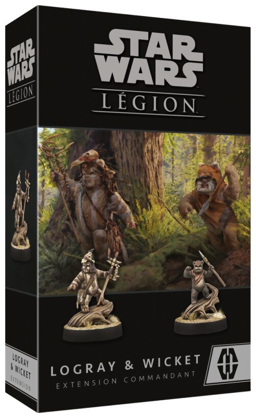 Star Wars Légion - Logray & Wicket - Collectif de l'Ombre - Extension Commandant