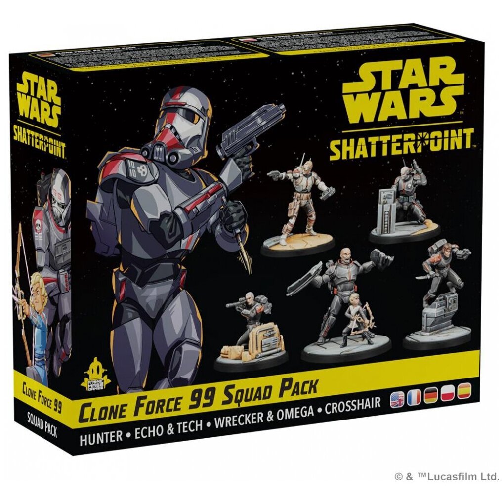 Star Wars : Shatterpoint - Squad Pack - Clone Force 99 - Pack D'escouade