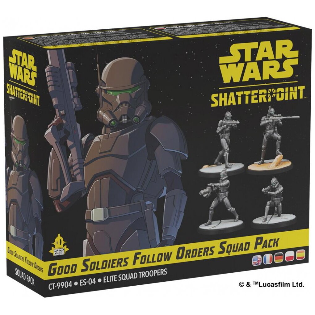 Star Wars Shatterpoint - Good Soldiers Follow Orders - Pack D'escouade