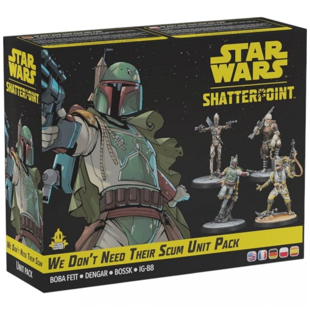 Star Wars Shatterpoint - We Don't Need Their Scum - Pack D'escouade