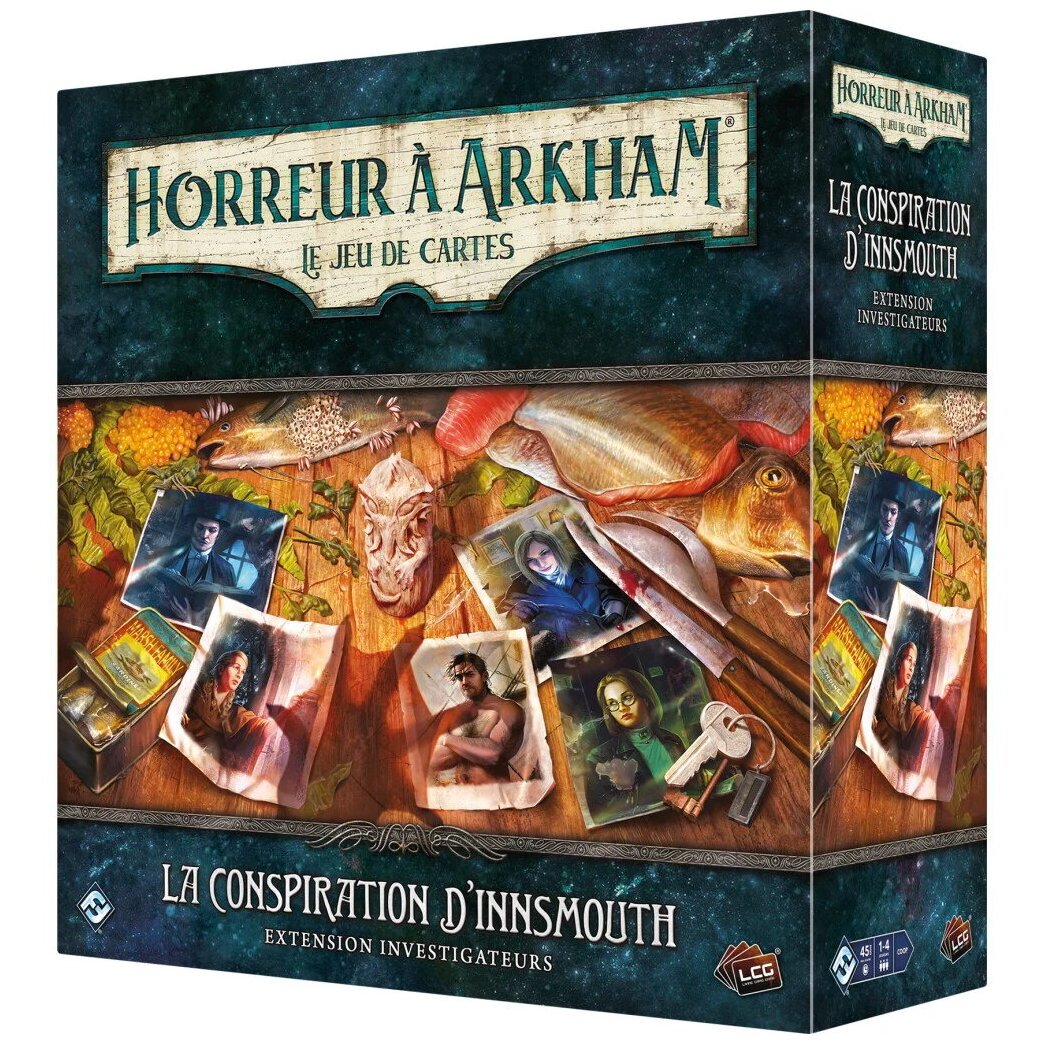 Horreur À Arkham JCE - La Conspiration D'innsmouth - Extension Investigateurs