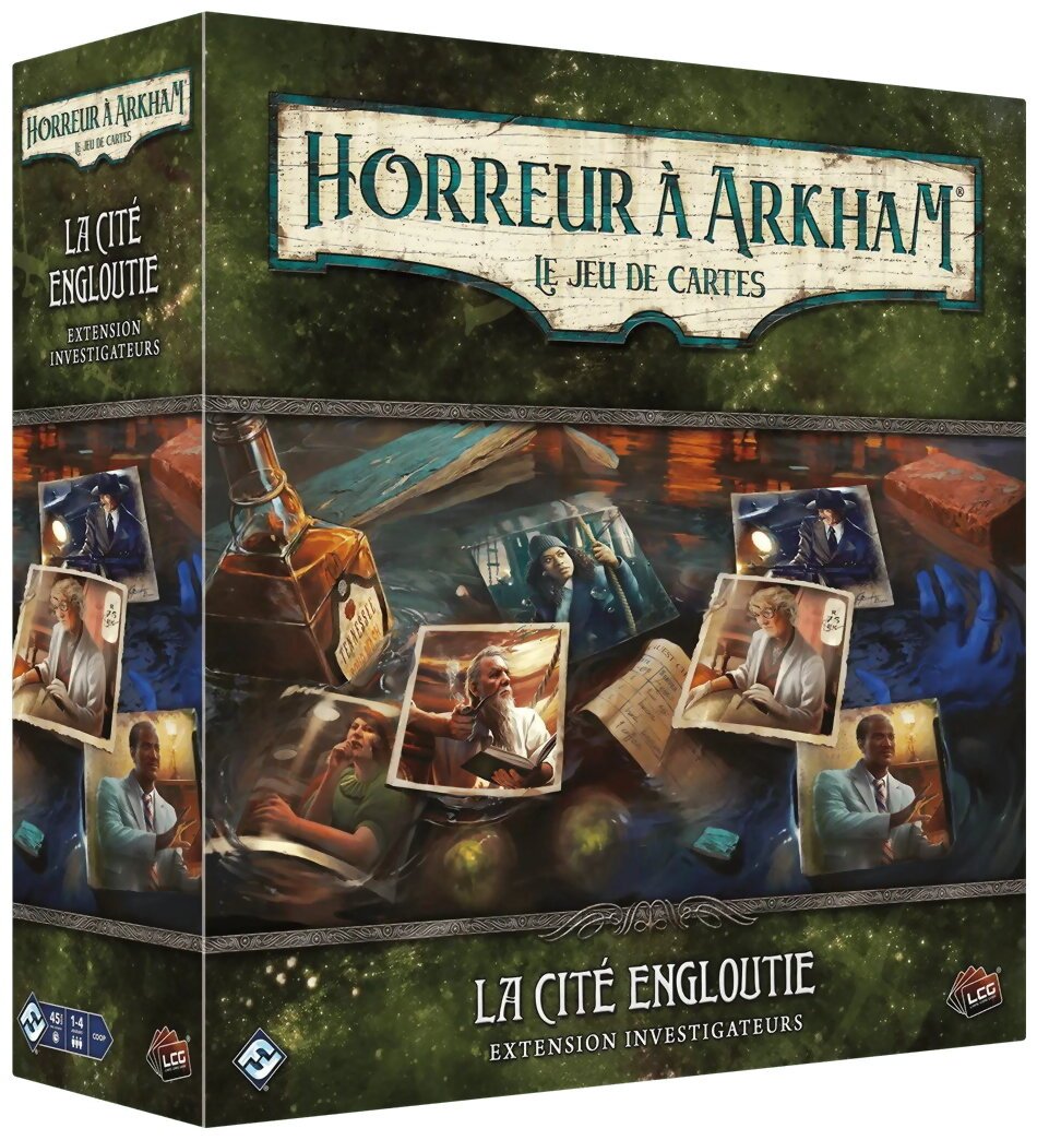 Horreur À Arkham JCE - La Cité Engloutie - Extension Investigateurs