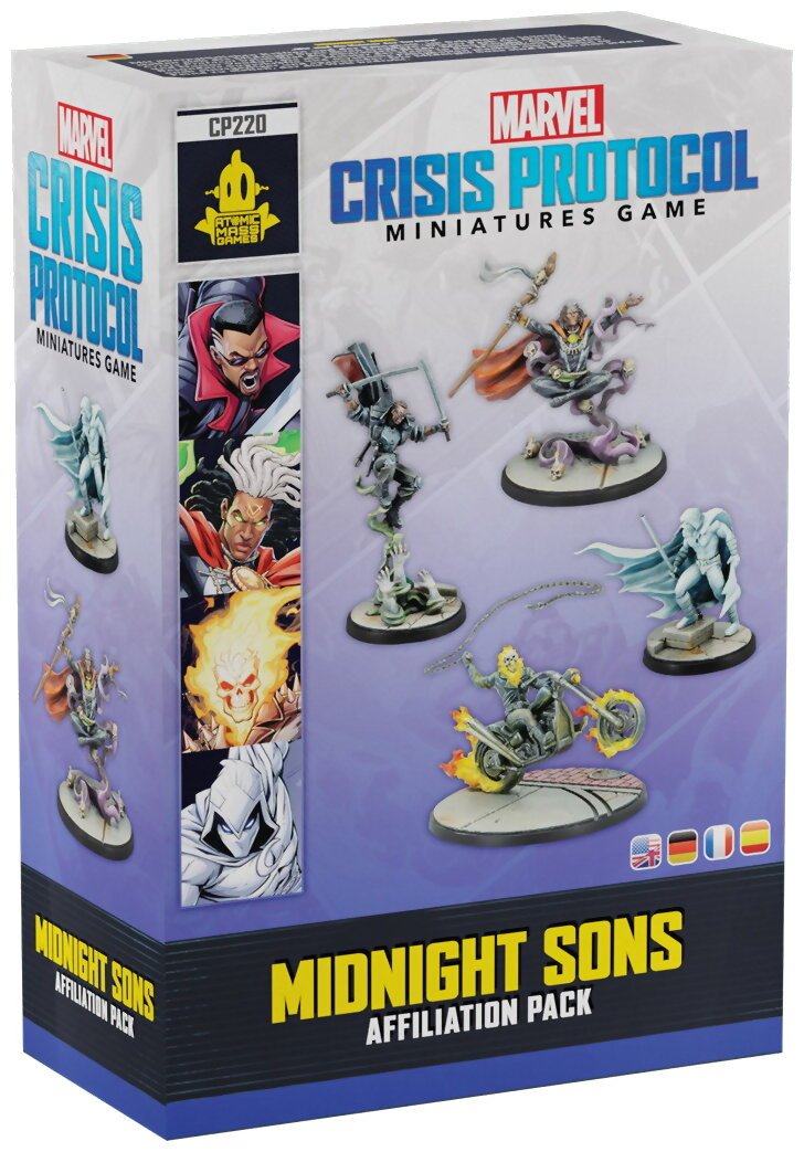 Marvel Crisis Protocol - Midnight Sons - Affiliation Pack — Édition 2025