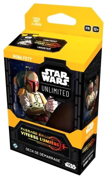 Star Wars Unlimited - Deck de démarrage - Boba Fett - Passage en vitesse lumière