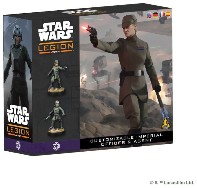 Star Wars Légion - Customizable Imperial Officer & Agent