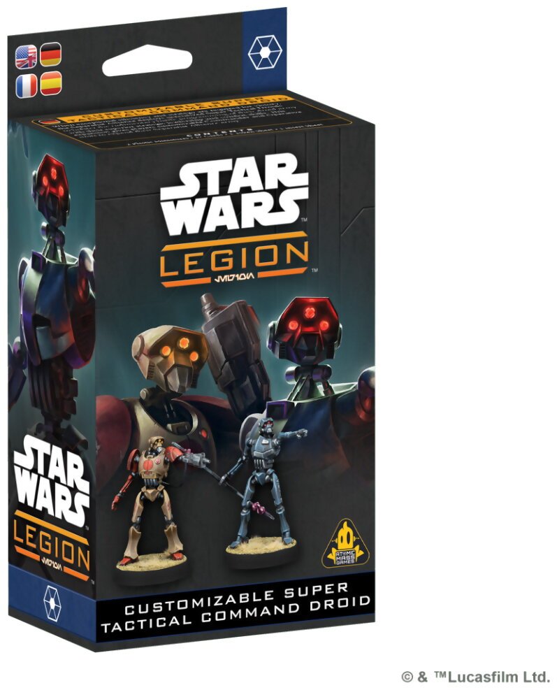 Star Wars Legion - Customizable Super Tactical Command Droid