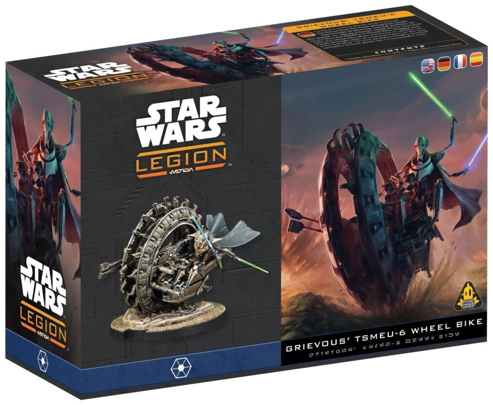 Star Wars Legion - General Grievous' TSMEU-6 Wheel Bike