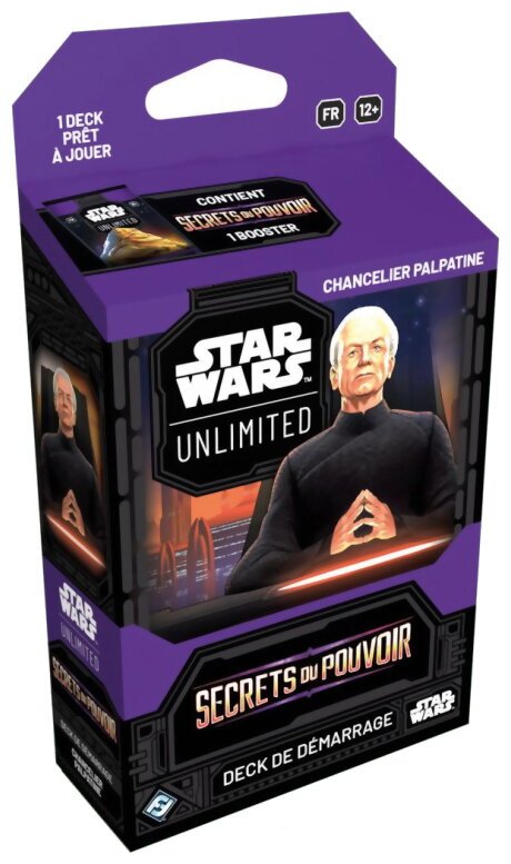 Star Wars Unlimited - Deck De Démarrage - Chancelier Palpatine - Secrets Du Pouvoir