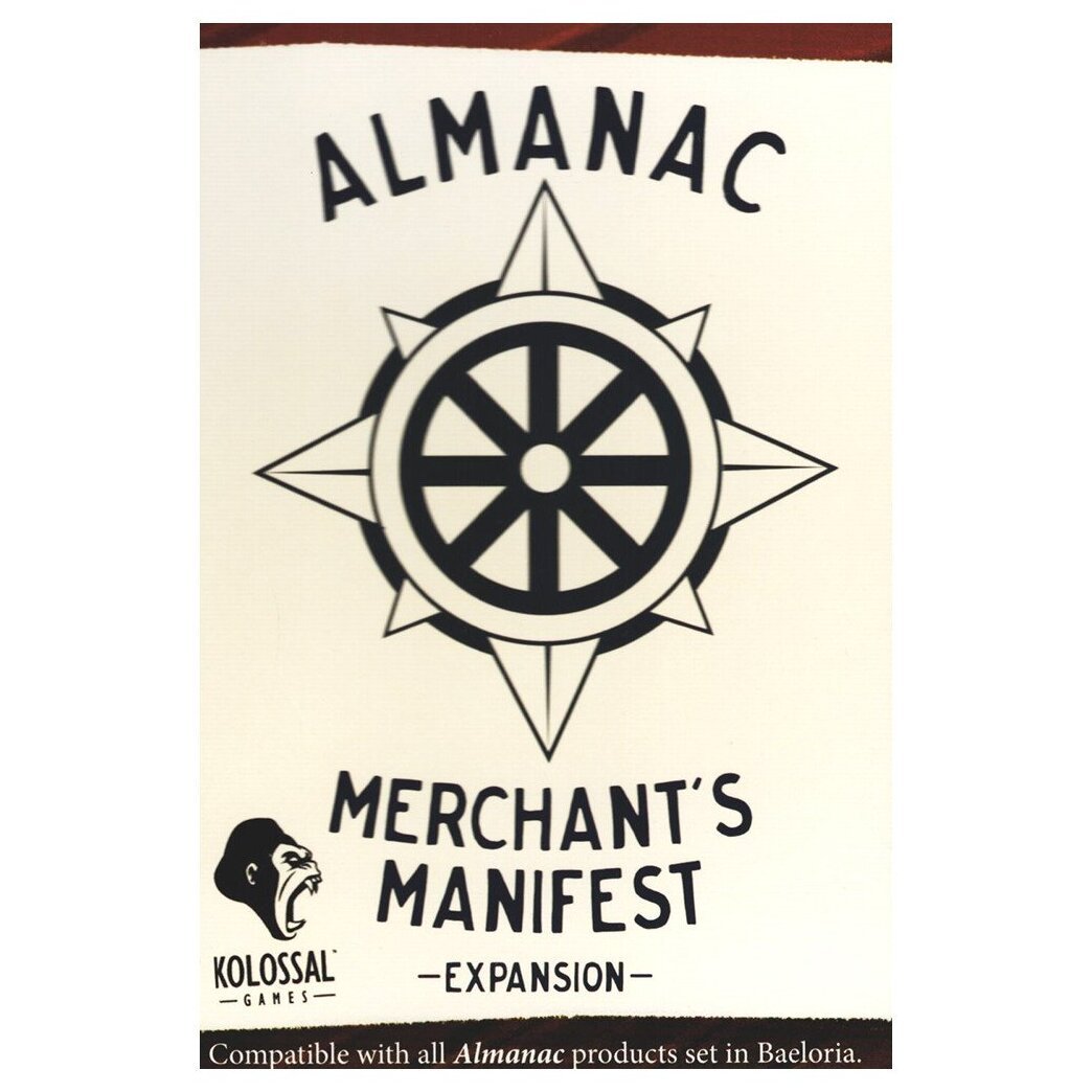 Almanac - The Dragon Road : Merchant's Manifest