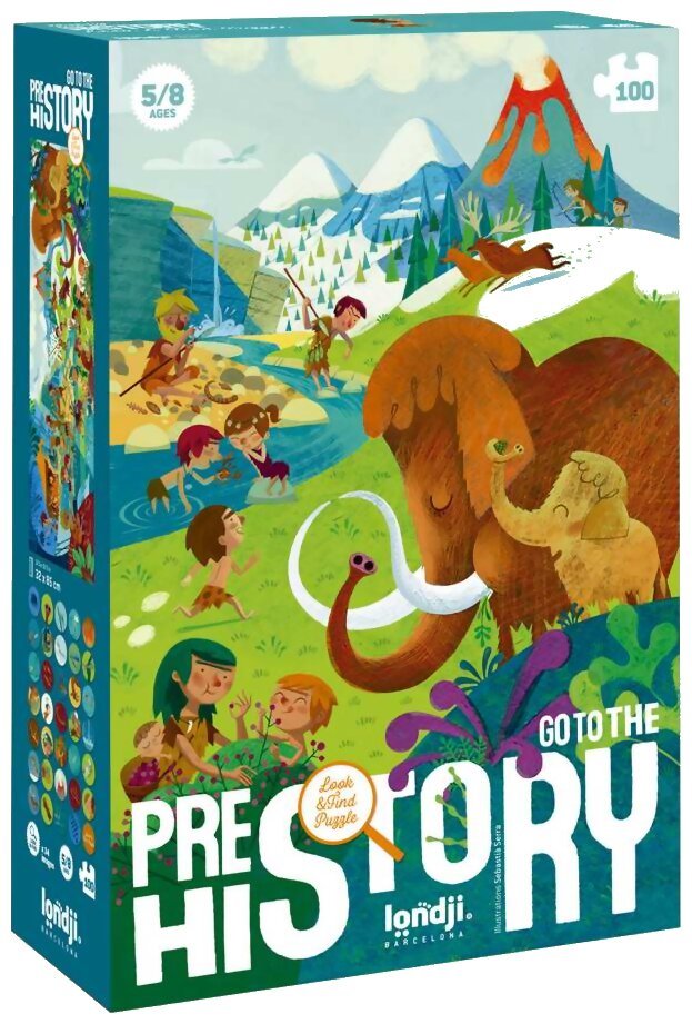 Puzzle - Go To The Prehistory - 100 pièces