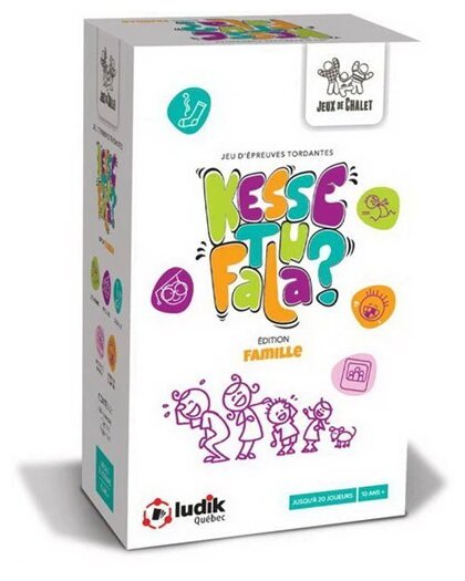 Kesse-tu fa là ? Édition Famille