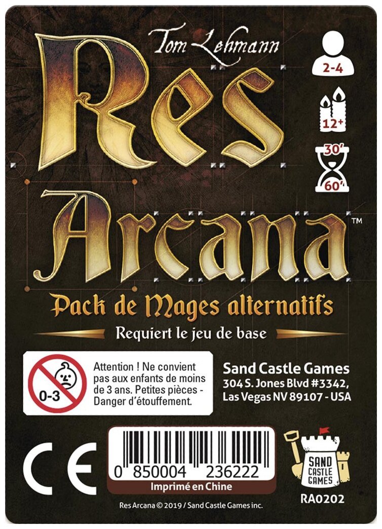 Res Arcana - Pack de mages alternatifs