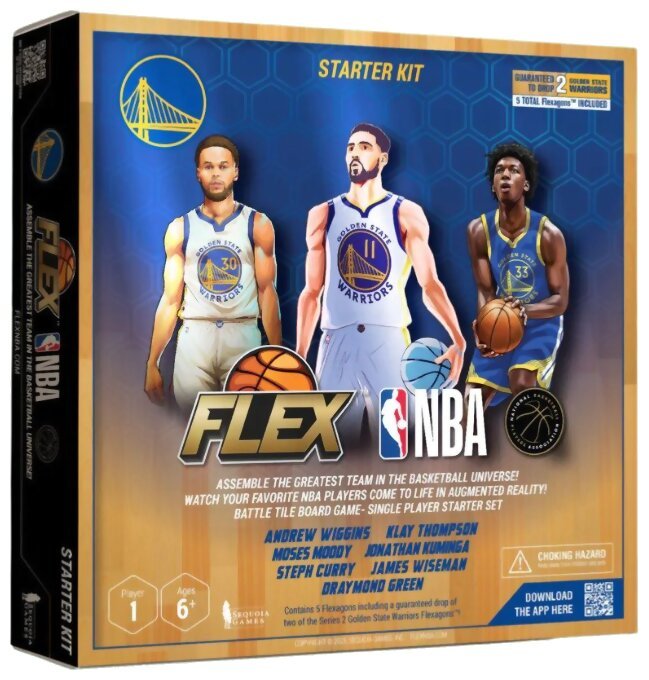 Flex NBA - Single Player Golder State Warriors Starter Set
