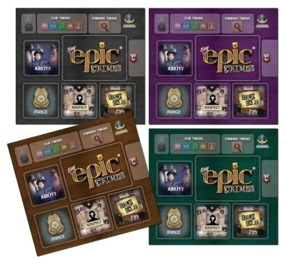Tiny Epic Crimes - player mats