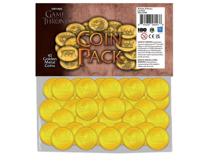 Tiny Epic Game Of Thrones - Coin Pack