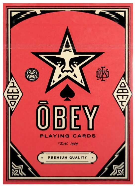 Obey Playing Cards - Premium Quality