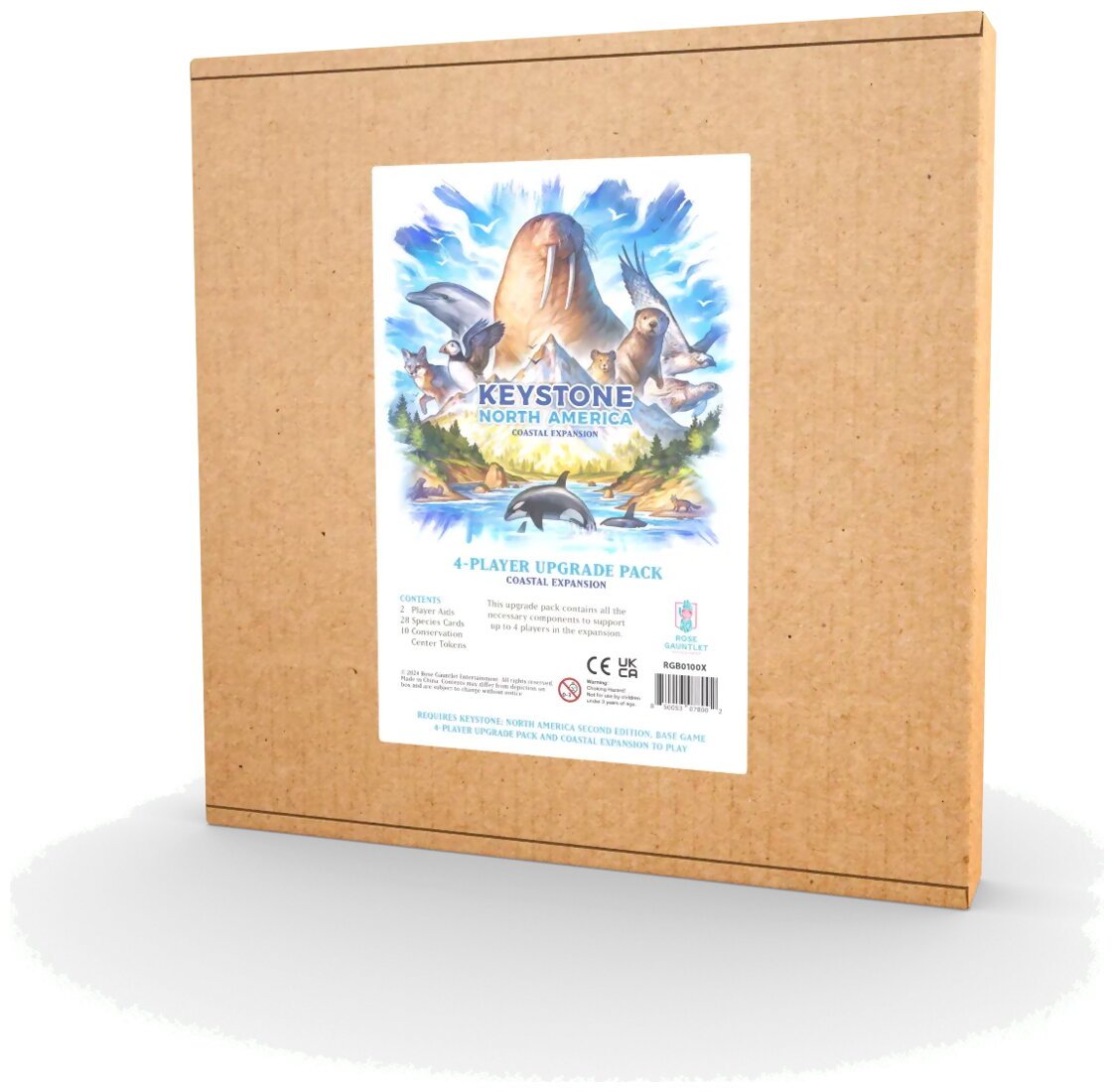 Keystone North America - Coastal - 4-Player Upgrade Pack - Second Edition