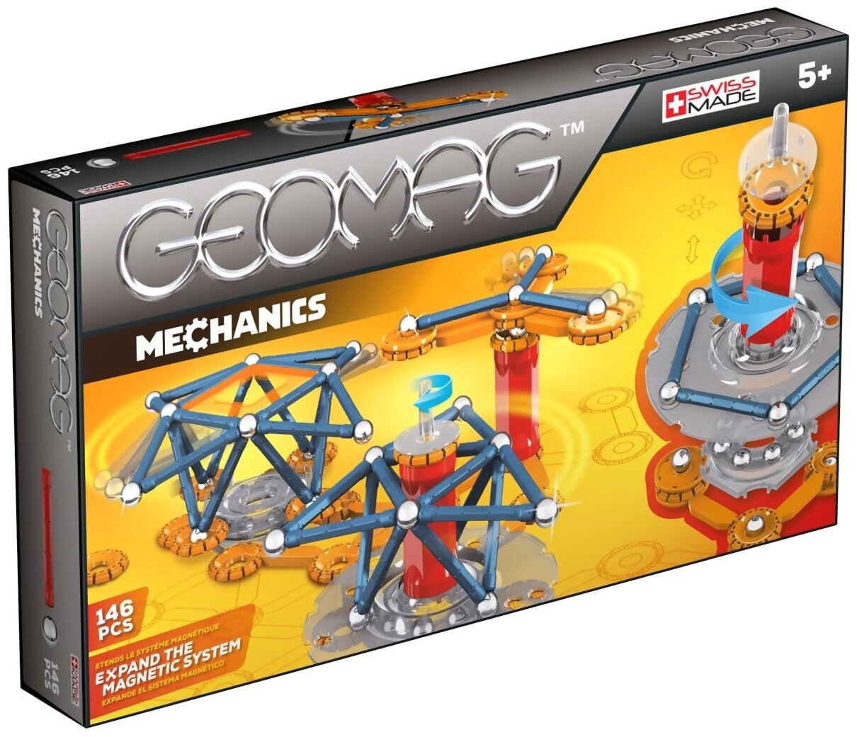 Geomag Mechanics - 146 Pièces