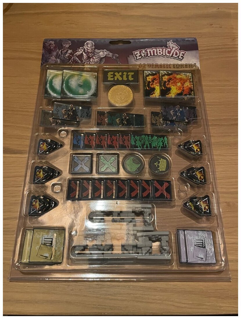 Zombicide Black Plague - Plastic Tokens