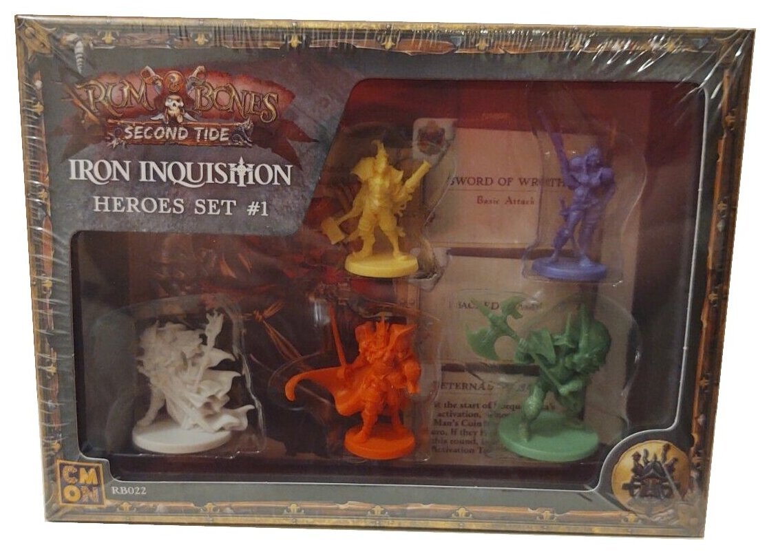 Rum & bones Second Tide : Iron Inquisition - Heroes Set #1