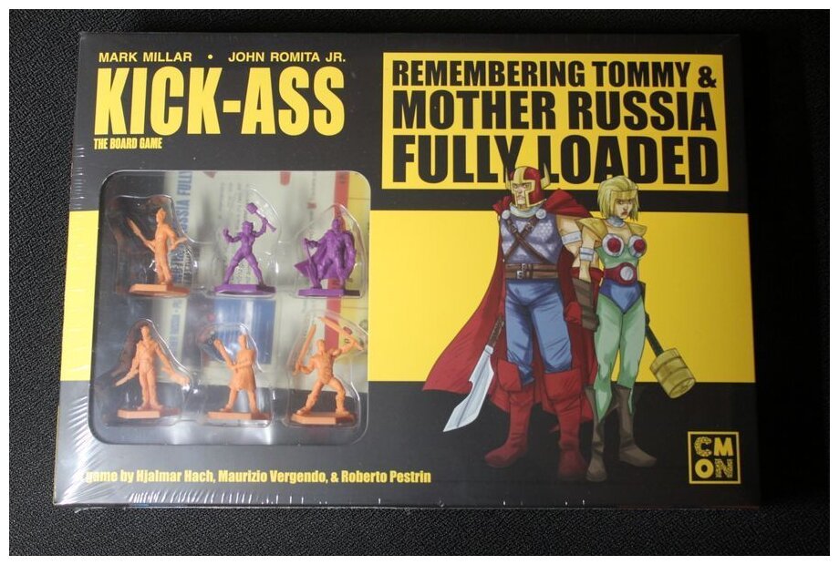 Kick-Ass : The Board Game – Remembering Tommy & Mother Russia Fully Loaded