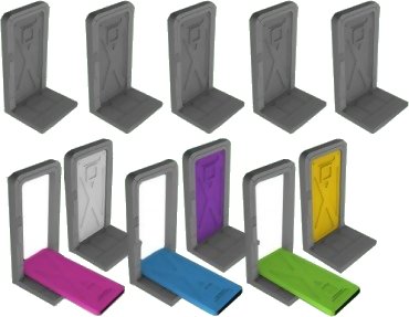 Zombicide Invader : 3D Doors