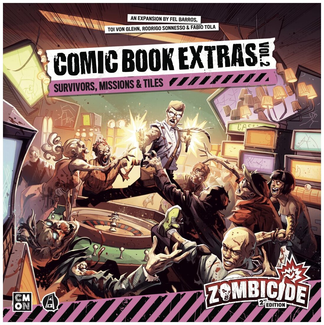 Zombicide - Comic Book Extras - 2eme édition - Survivors, Missions & Tiles