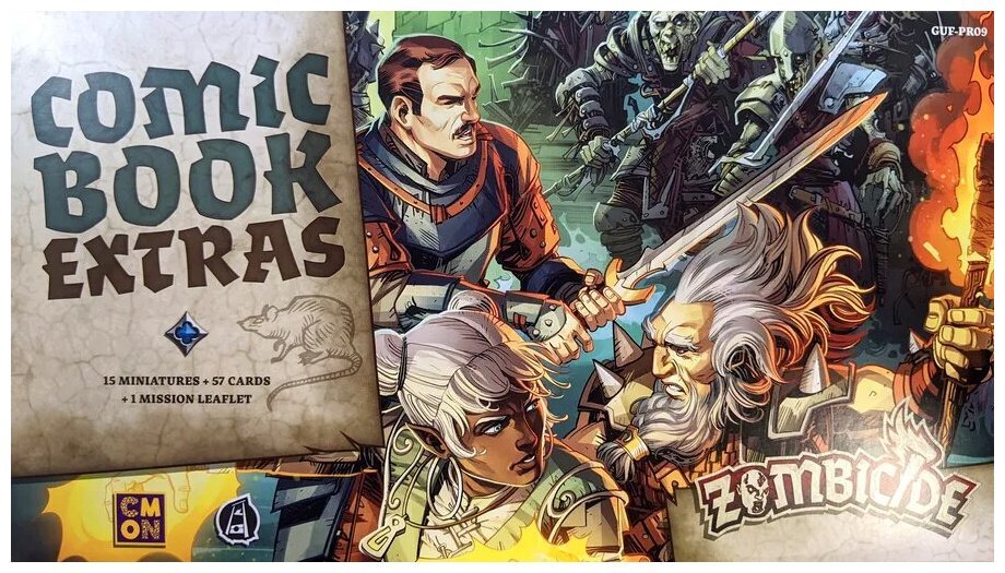 Zombicide Black Plague - Comic Book Extras