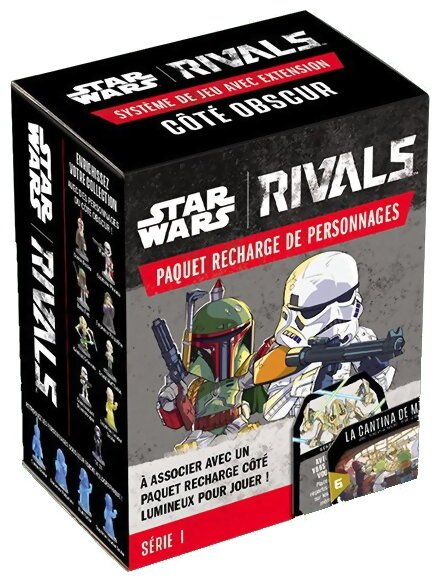 Star Wars Rivals - Série 1 - Paquet Recharche De Personnages - Côté Obscur