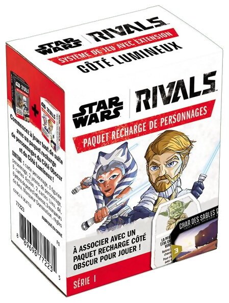 Star Wars Rivals - Série 1 - Paquet Recharche De Personnages - Côté Lumineux