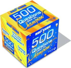 Roll'cube - 500 questions pour un champion