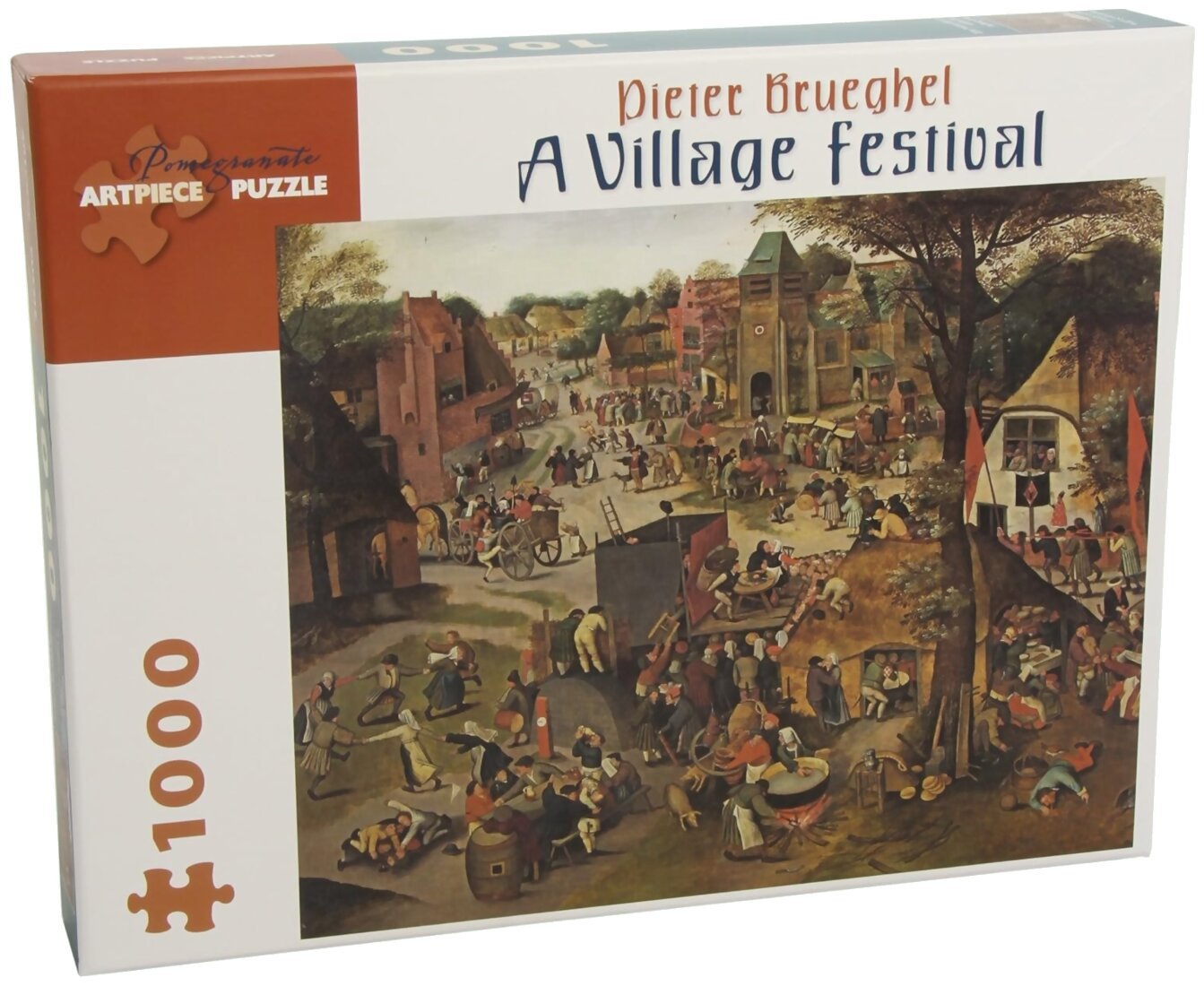 Puzzle - Pieter Brueghel - A village festival - 1000 Pièces