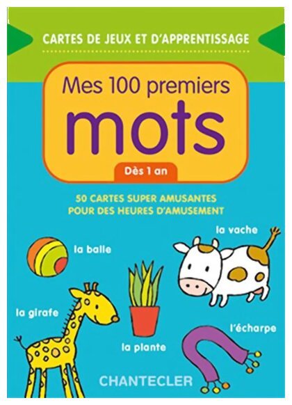 Cartes de jeux et d'apprentissage - Mes 100 premiers mots
