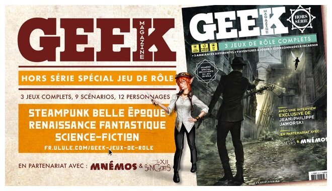 Geek Magazine - Hors Série - 3 jeux de rôles