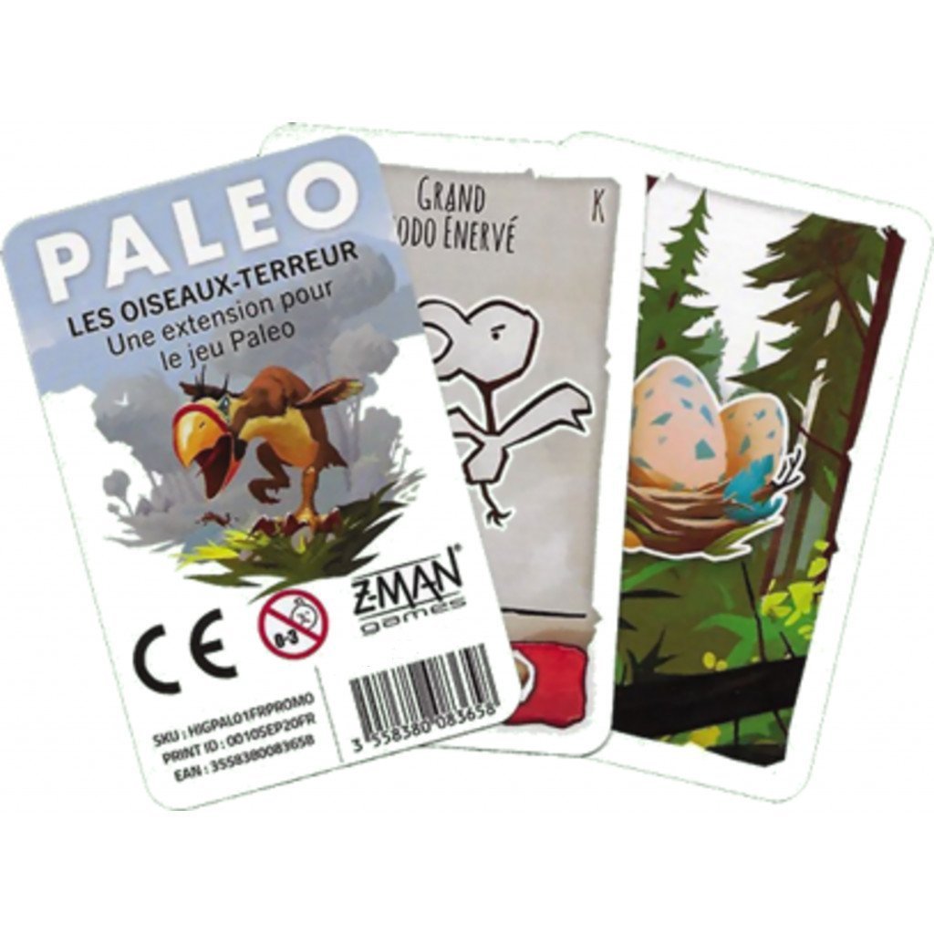 Paleo - Extension "Oiseaux-Terreur"