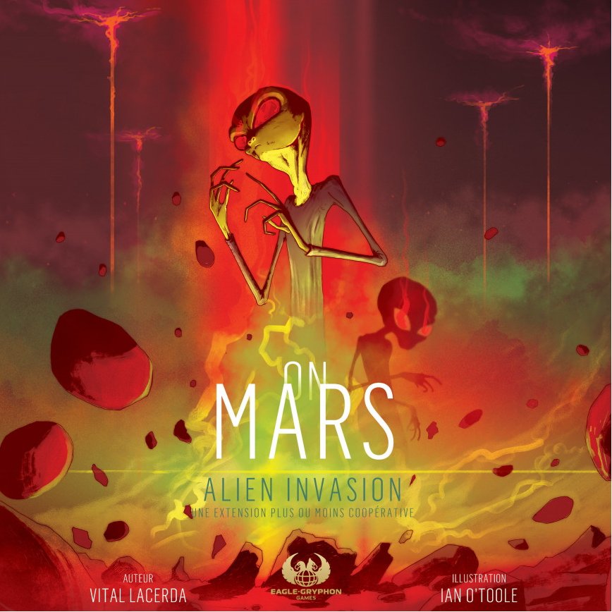 On Mars - Alien Invasion