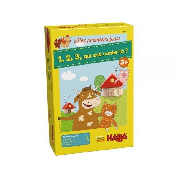 1,2,3 Qui est caché là ?