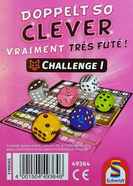 Vraiment Très futé ! - Bloc de Score Challenge 1