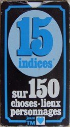 15 indices sur 150 choses lieux personnages