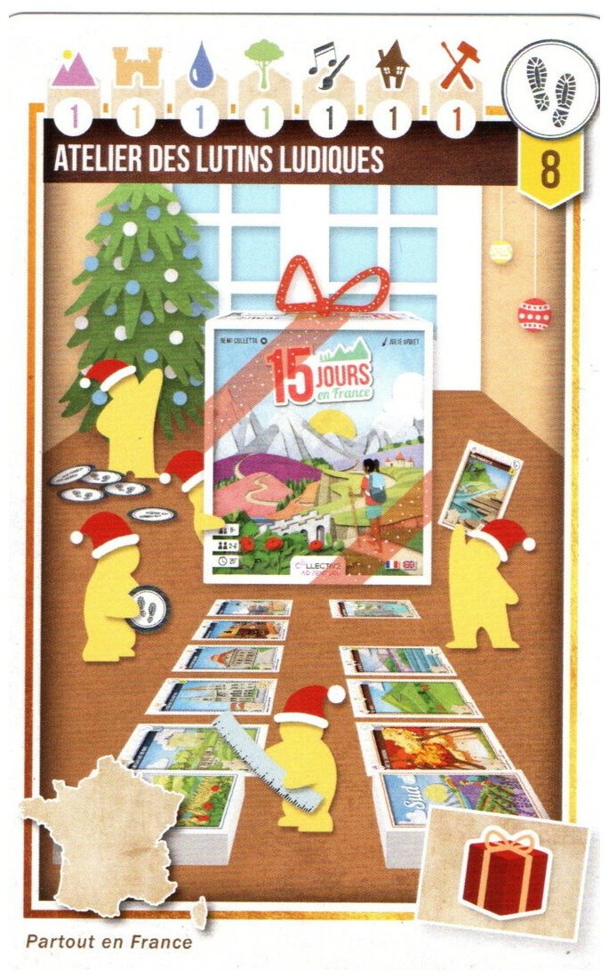 15 Jours En France - Atelier Des Lutins Ludiques