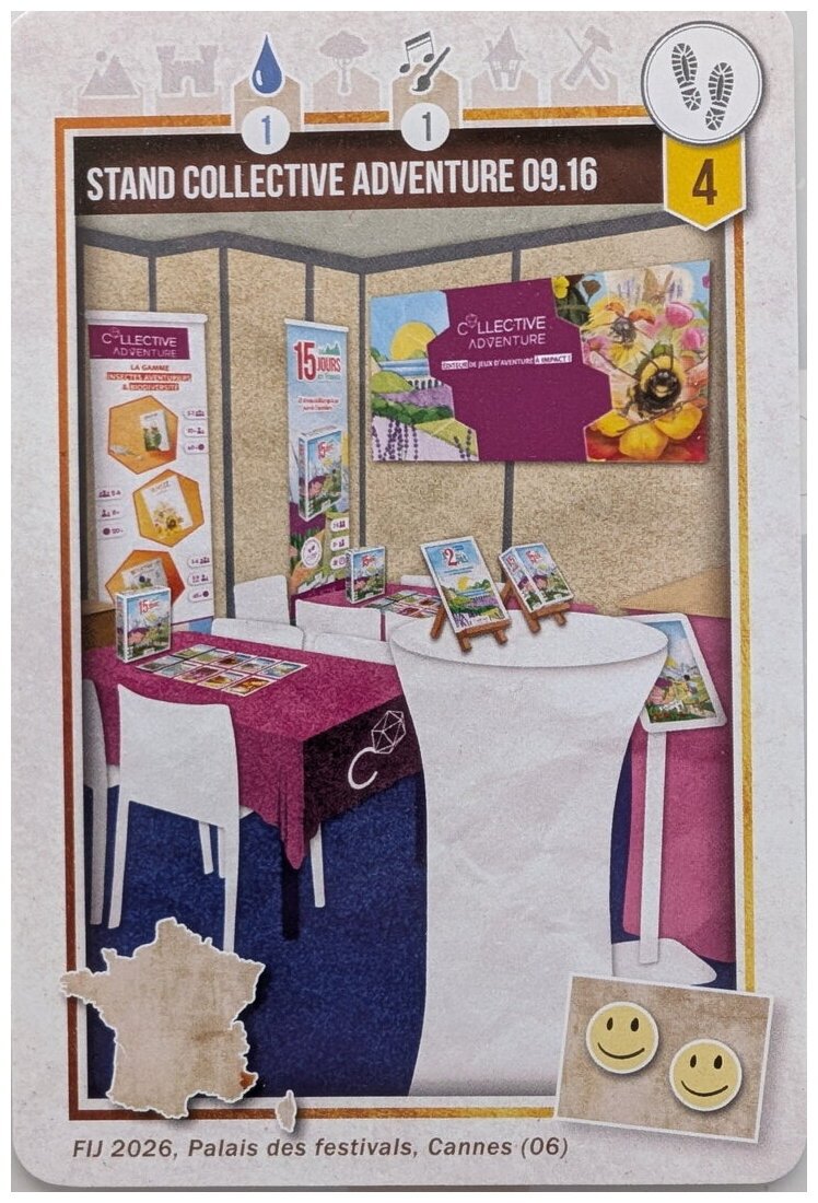 15 Jours En France - Stand Collective Adventure 09.16