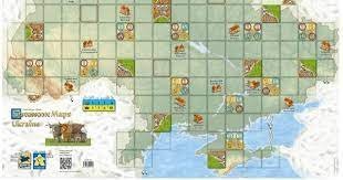 Carcassonne Maps - Ukraine