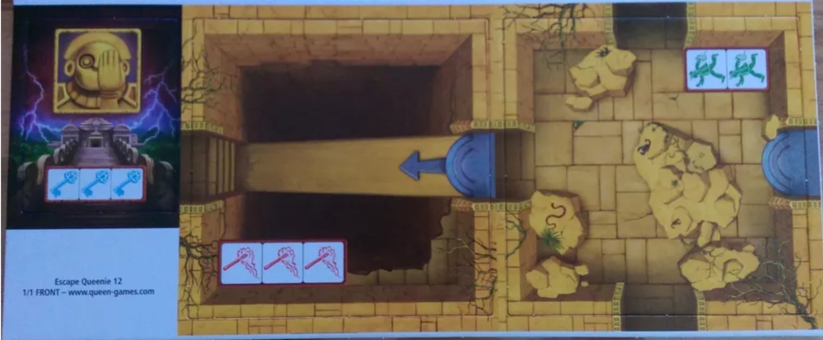 Escape : The Curse of the Temple - Queenie 12 : Slide