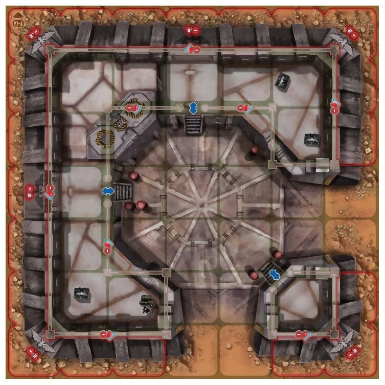 Heroes of Black Reach - Castellum Stronghold