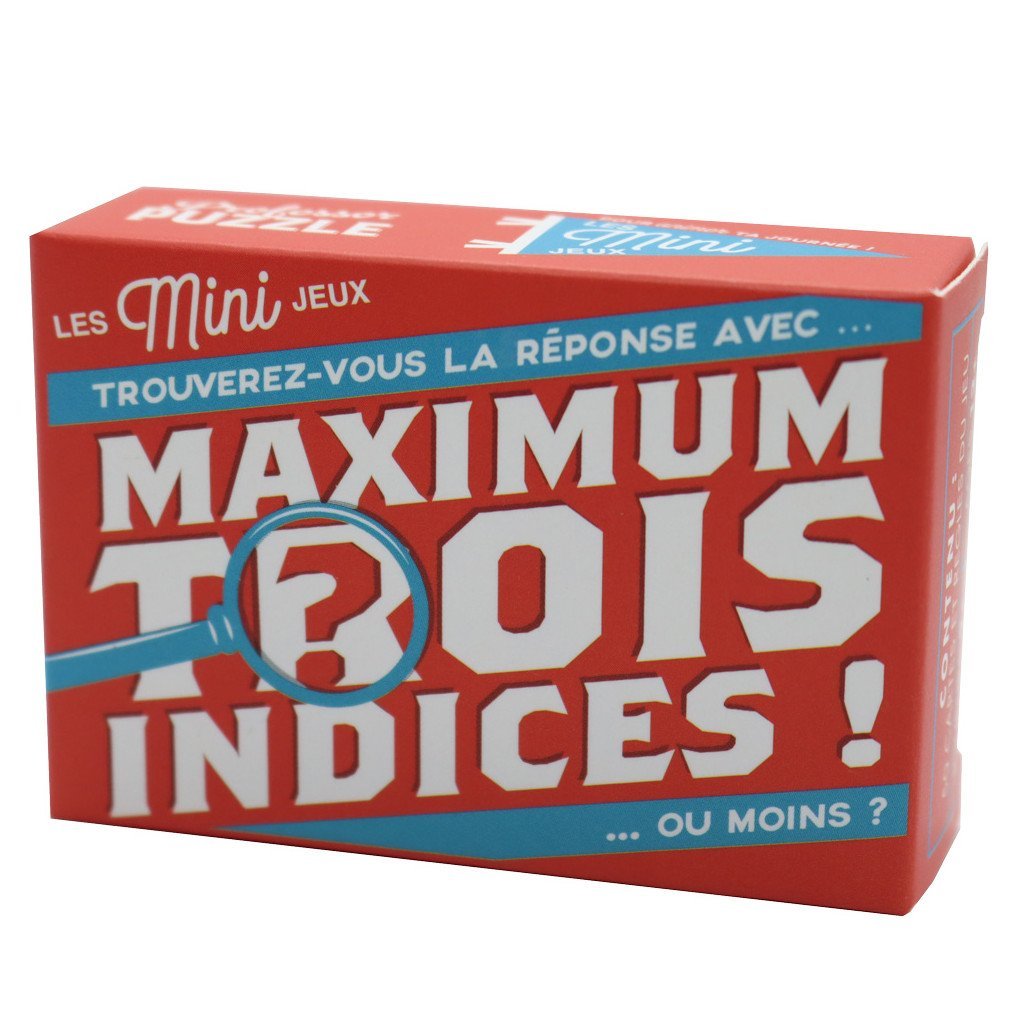 Mini Jeux : Maximun 3 Indices